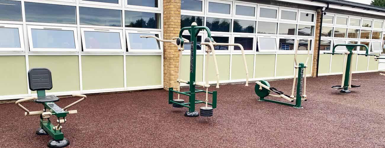 outdoor gym Hive College