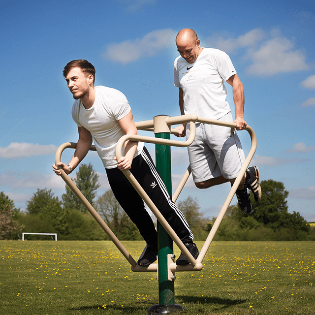 The Big Rig Outdoor Fitness Rig Multi User Outdoor Fitness Equipment