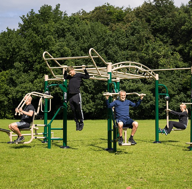 Fresh Air Fitness Parallel Gym Bars Public Park Gym