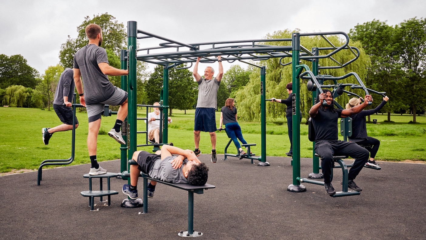 Outdoor Gym & Fitness Near Me, Free Gyms