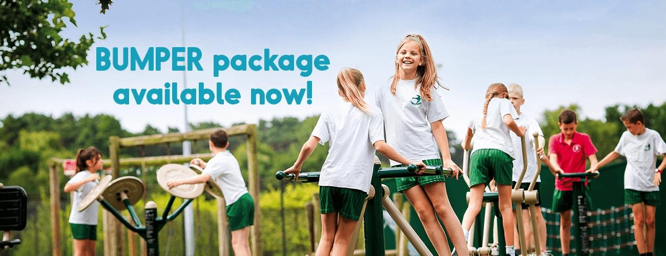 Outdoor Gym Equipment Primary Schools Package Deal 