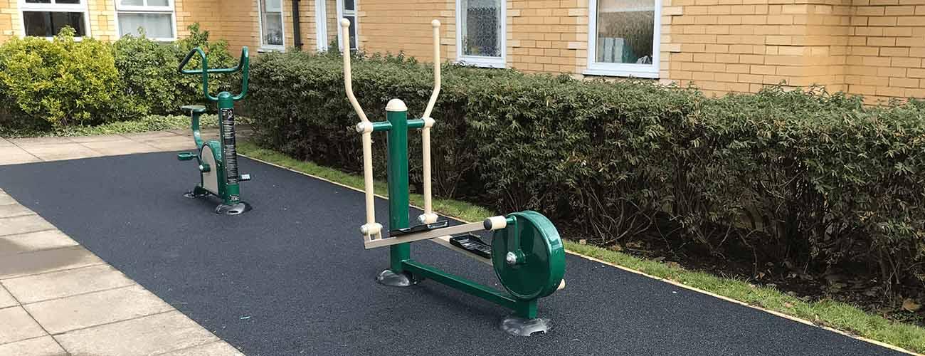 Hillis Lodge Fresh Air Fitness Gym