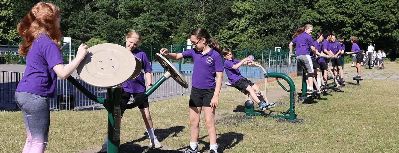 Ravenscote Junior School Fresh Air Fitness Outdoor Gym