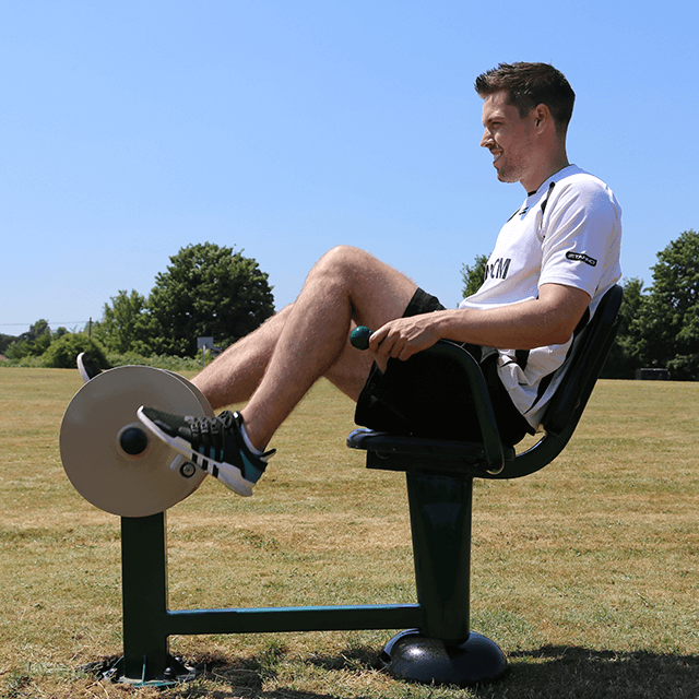 Outdoor Recumbent Bike Cardio Fitness Outdoors Fresh Air Fitness