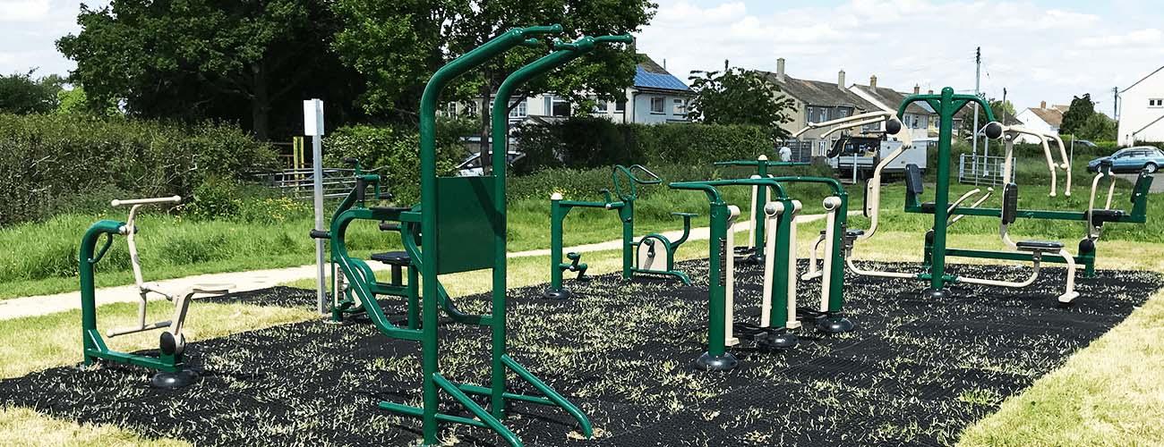 Ilton outdoor gym OPEN!