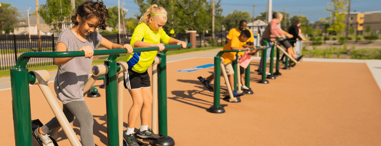 The Children's Museum, Indianapolis Installs Fresh Air Fitness Outdoor Gym