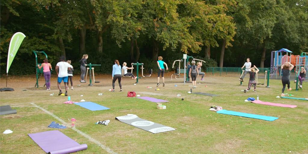 Launch Event of Outdoor Gym
