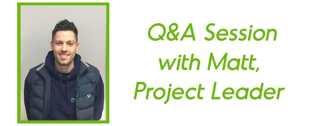 Matt, Project Leader, Fresh Air Fitness