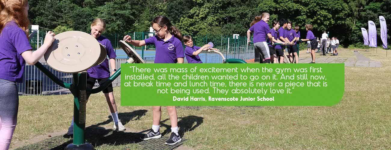 Outdoor Gym Equipment for Educational Settings
