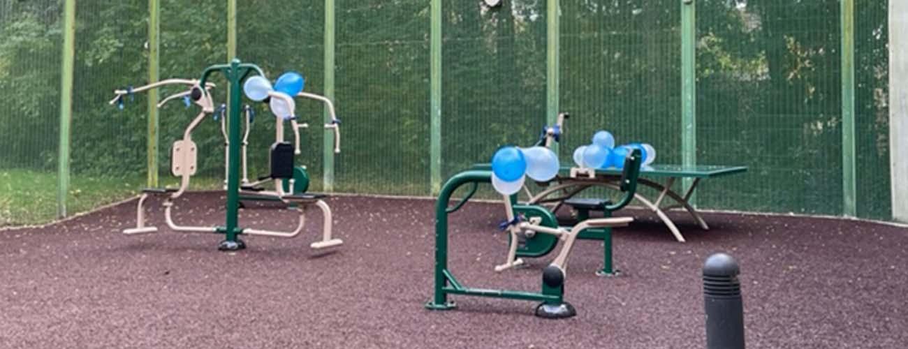 NHS Colne Ward Outdoor Gym Equipment