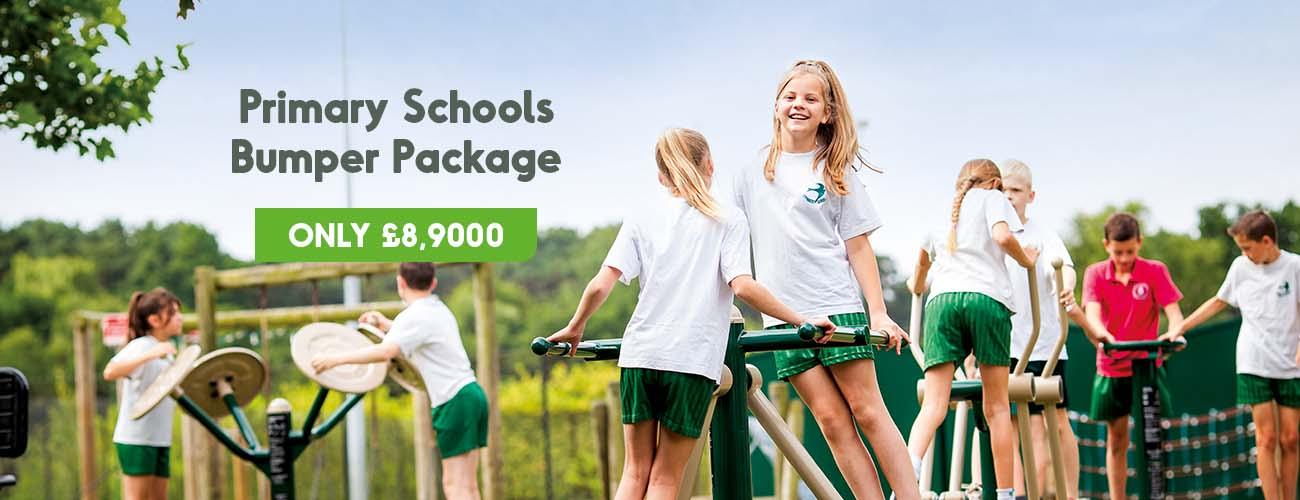 Outdoor Gym Equipment Primary Schools Package Deal 