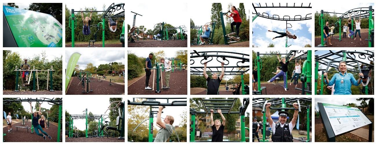 Kensington outdoor gym Fresh air Fitness