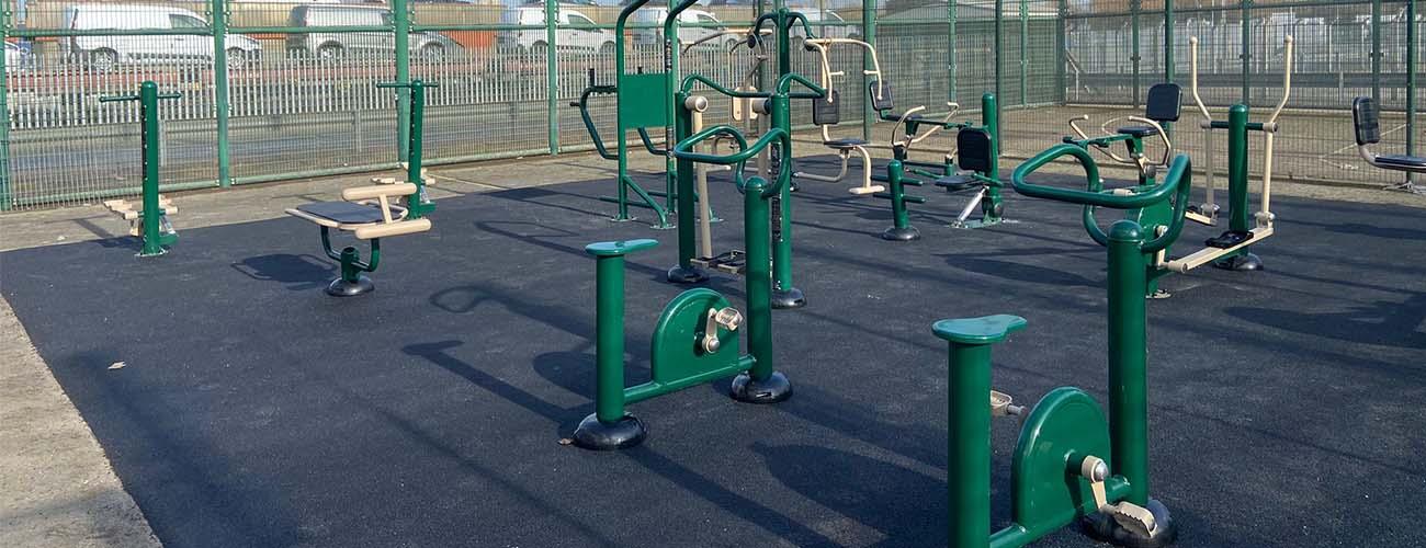Ford UK outdoor gym