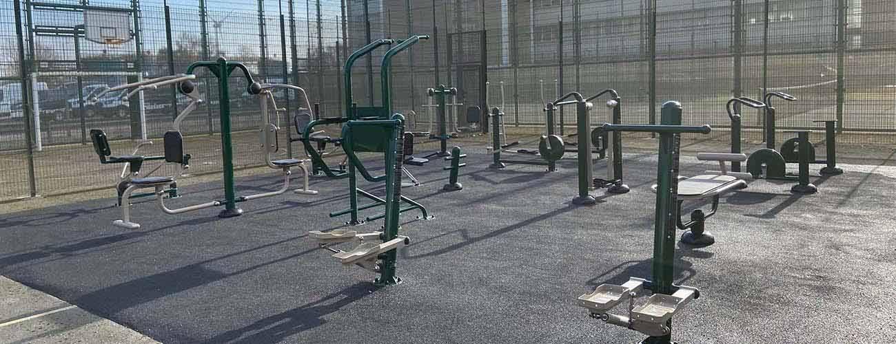 Ford UK outdoor gym