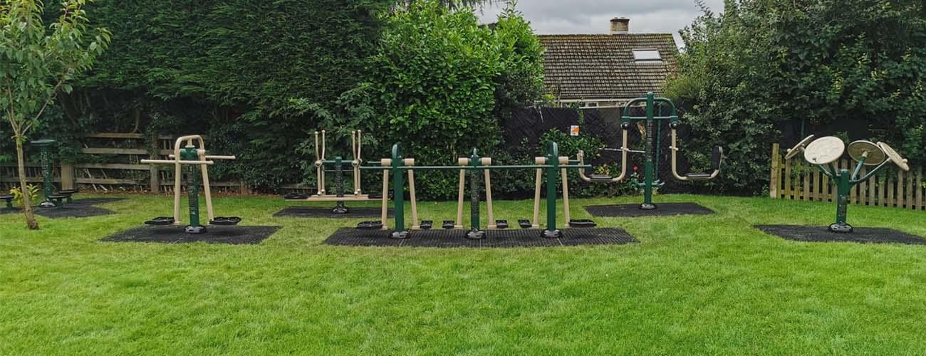 new primary school outdoor gym by Fresh Air Fitness