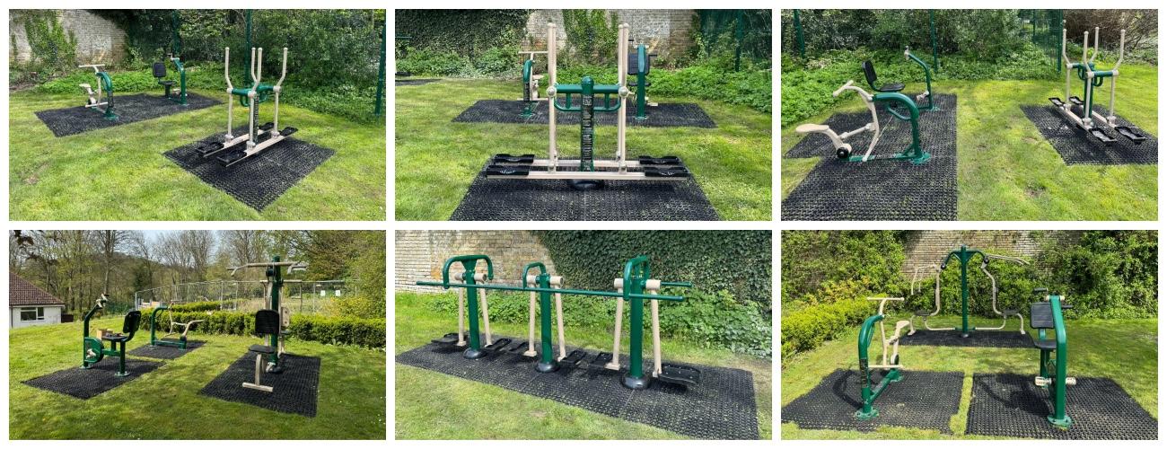 equipment installed on site