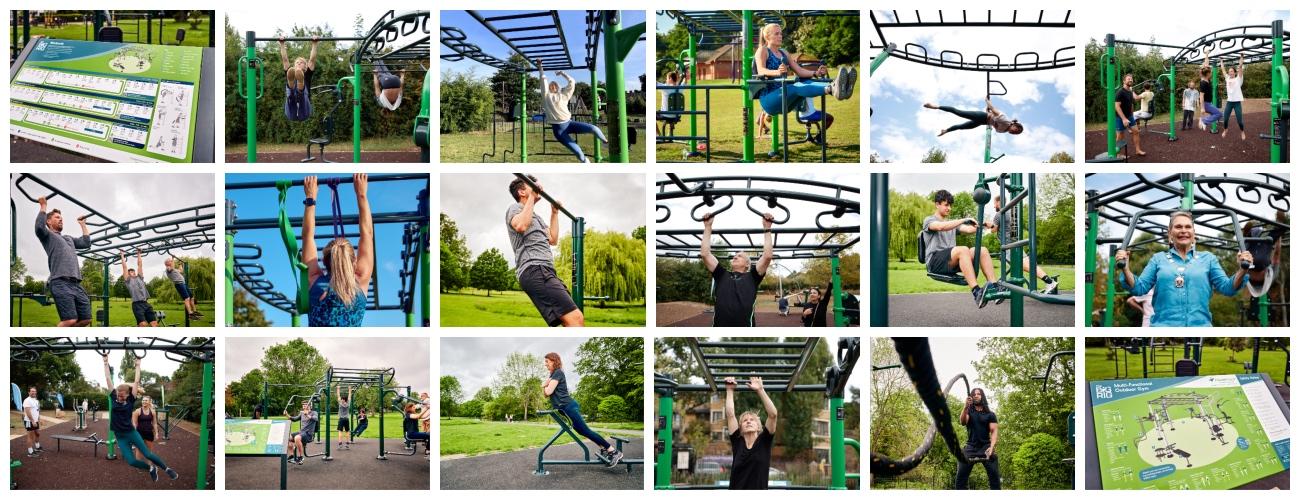 Big Rig Collage of Images