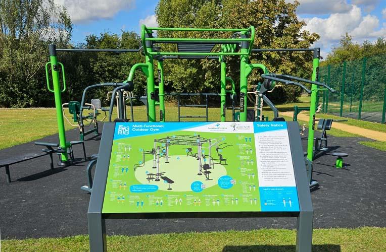 new big rig installed into park