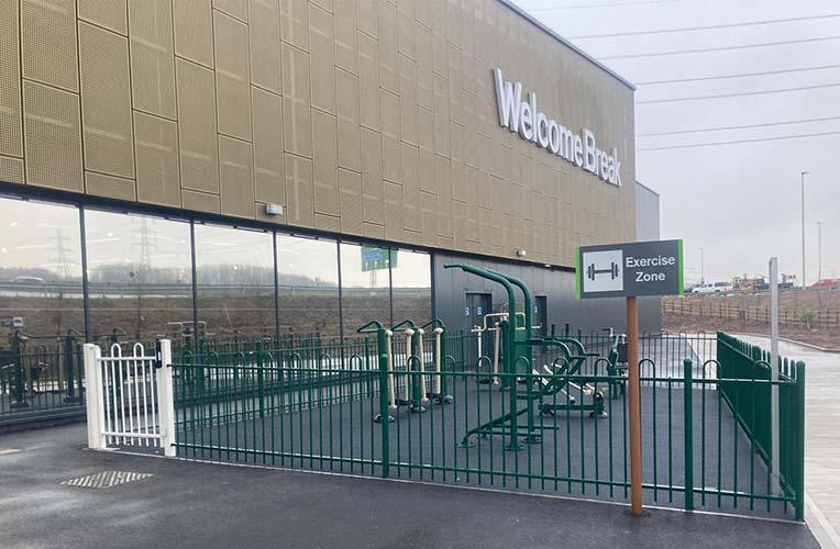  Welcome Break, Rotherham, Outdoor Gym