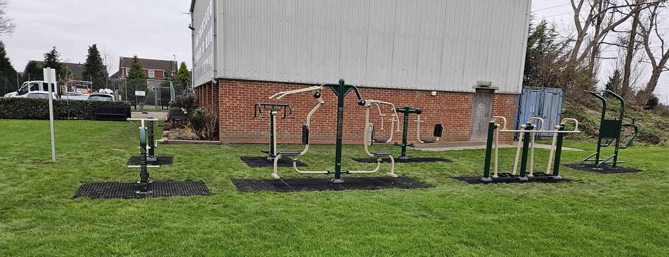 Fresh Air Fitness Outdoor Gym at Woodmansey Parish Council