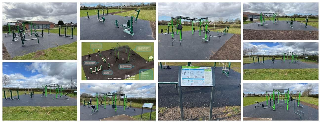 Bilborough Park Outdoor Gym Installation