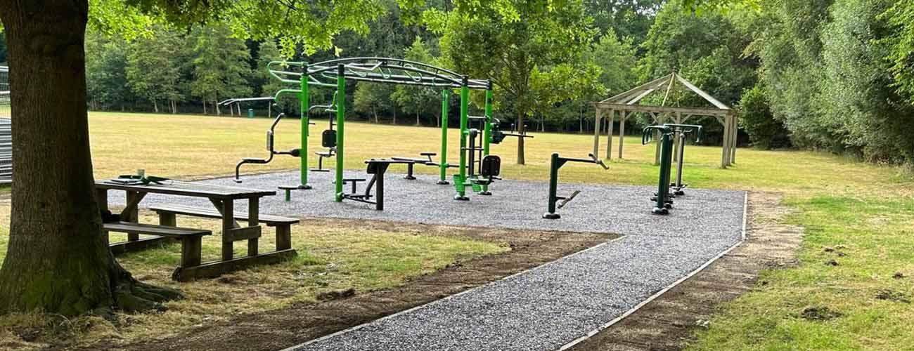 sunningdale new Fresh Air Fitness outdoor gym