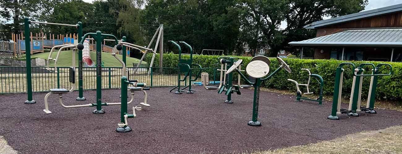 Finchampstead Parish Council's Fresh Air Fitness Outdoor Gym