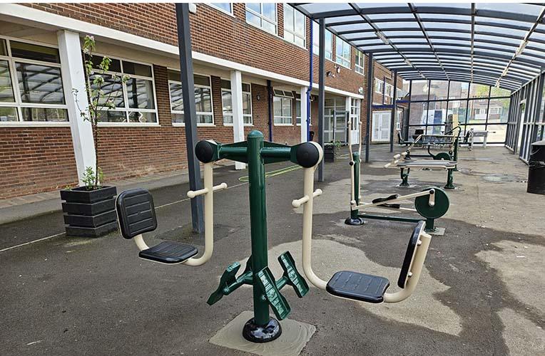  George Eliot Outdoor Gym Installation