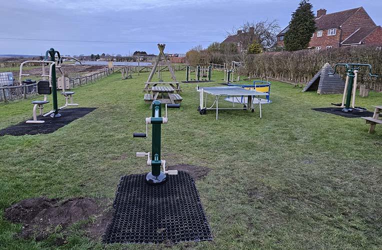  Rock Foundation Outdoor Gym Project