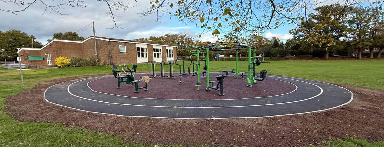 Alfold Parish Council Outdoor Gym Project by Fresh Air Fitness