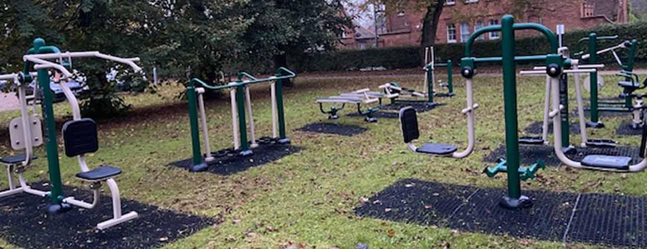 Oxford University Training Hospitals Outdoor Gym