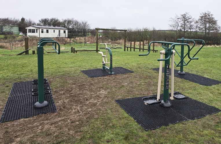  Blue Dial Caravan Park Outdoor Gym Project