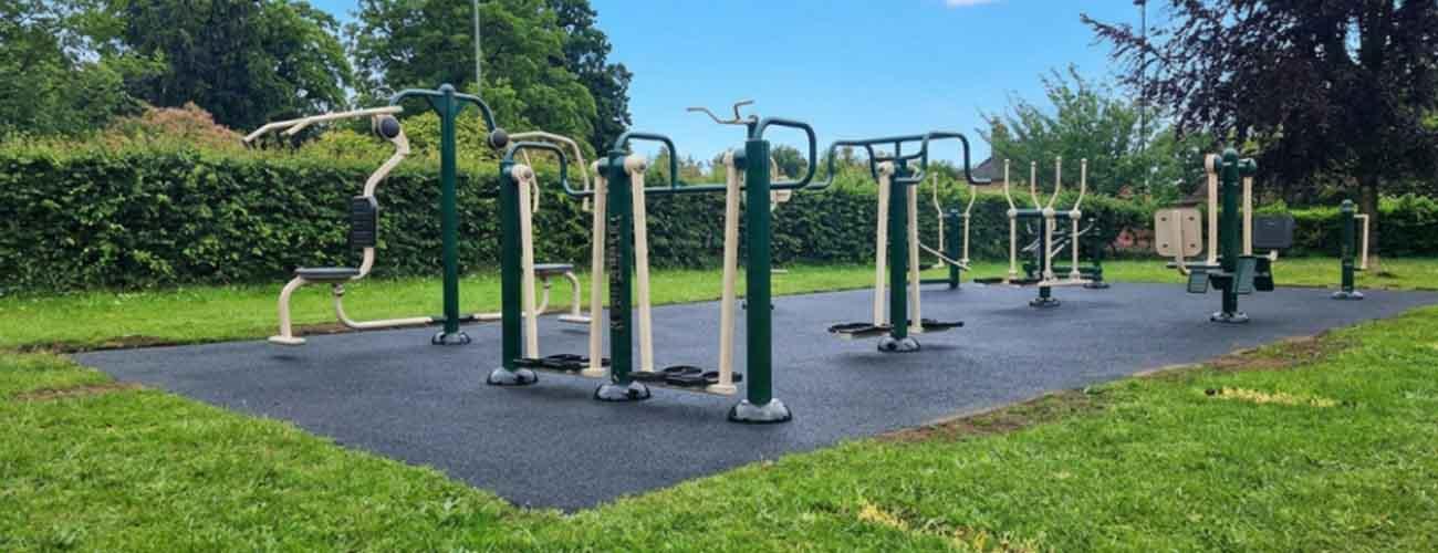 New outdoor gym at Witley and Milford
