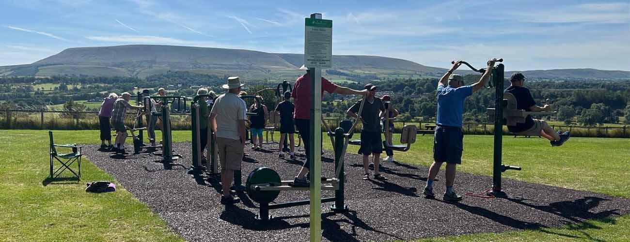 Grindleton Outdoor Gym Project - Open Day