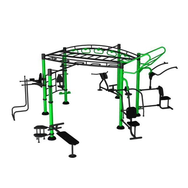 The Big Rig Outdoor Fitness Rig Calisthenic Training