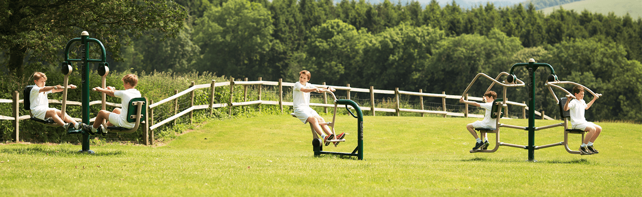 Outdoor Gym Equipment, Ditcham Park. Install an outside gym for kids