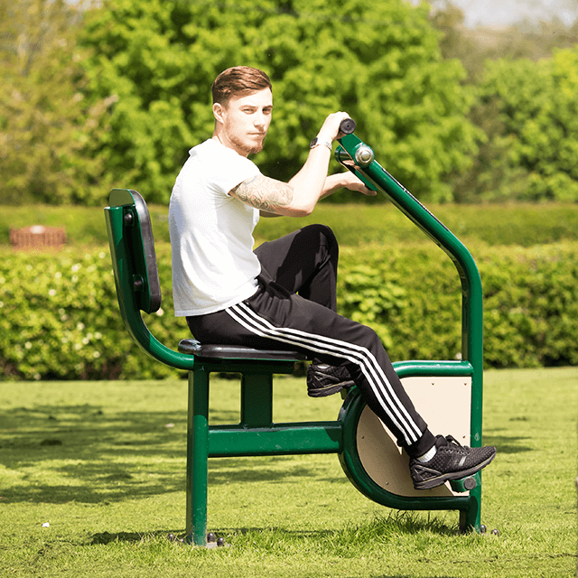 Fresh Air Fitness - Arm & Pedal Bike | Outdoor Exercise Machines ...