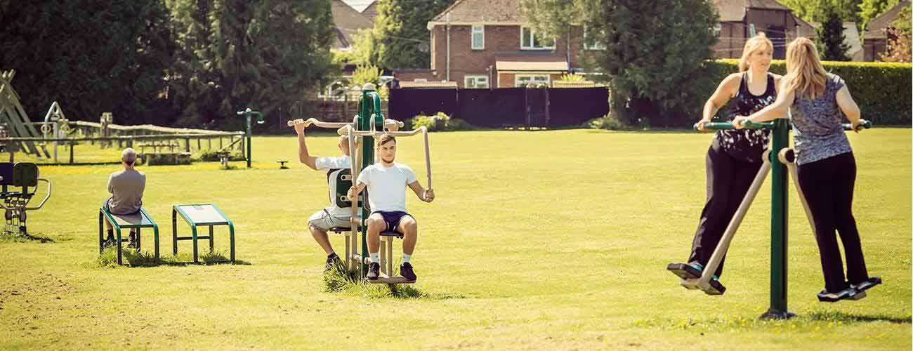 Outdoor Gym Equipment in Hampshire Fresh Air Fitness
