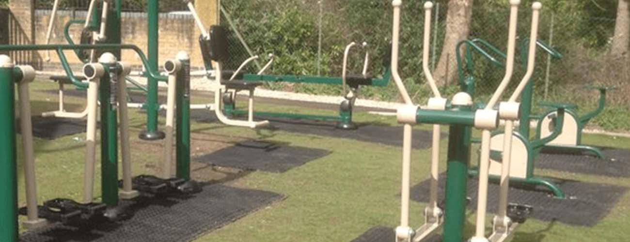 Our SEN outdoor gym equipment at Carwarden House School