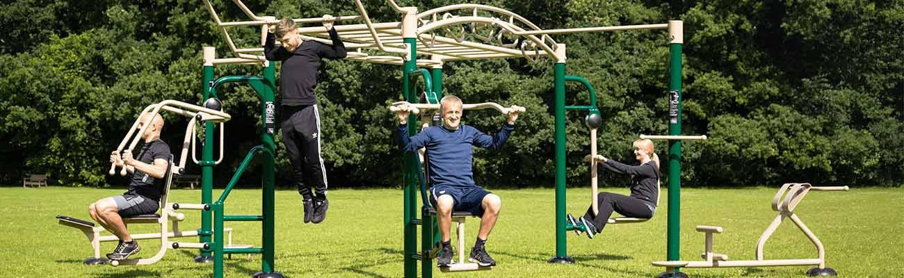 Outdoor Gym Equipment, The Big Rig, Fresh Air Fitness